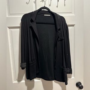 Black casual blazer